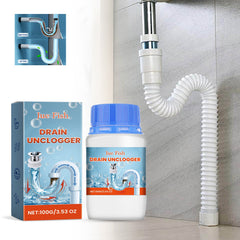 Drain Unclogger, Kitchen Toilet Sewer Pipe Oil Blockage Cleaning Dredging Deodorization
