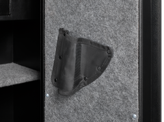 Biometric fingerprint Rifles with Magnetic induction light