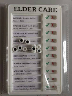 RV Memo Message Checklist Plastic Memo Plastic Board Record Checklist