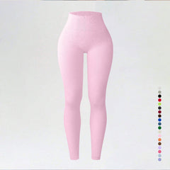 Threaded autumn and winter yoga pants seamless fitness pants high waisted sports yoga clothes leggings