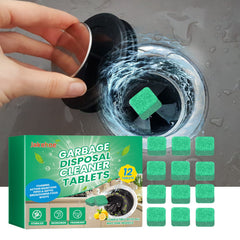 Garbage Disposal Cleaning Block, Kitchen Food Waste Disposal Agent Pipeline Cleaning Block