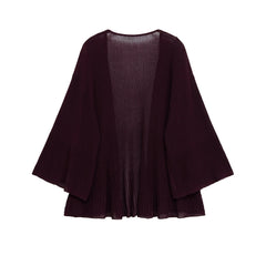Spring New  Style Round Neck Solid Color Women's Design Sense Unique Temperament Suit