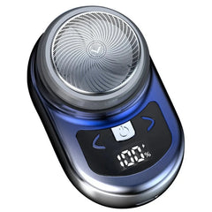 Portable Electric Shaver Pocket Shaving For Men Mini Beard Shaver LCD Power Display Rechargeable Travel Home Shaver Easy Install