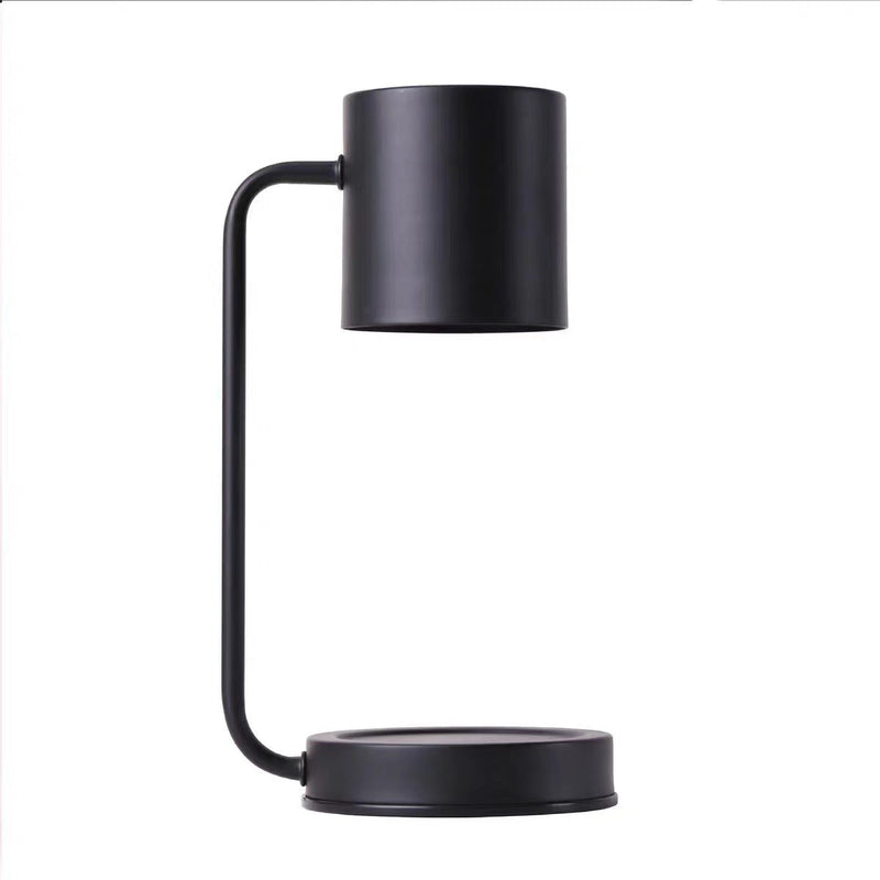 Modern Candle Warmer Table Light Metal Wax Burner Dimmable Candle Table Lamp Desk Lamp for Bedroom Living Room Atmosphere light（No aromatherapy）
