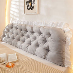 Bedside cushions soft pack bed pillow dormitory reading large back cushion pillow girl sleeping sofa waist protection gift