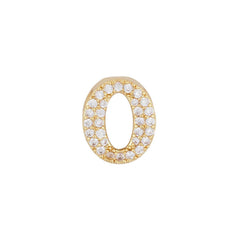 Fashion English 26 letter single pendant gold DIY bracelet necklace accessories