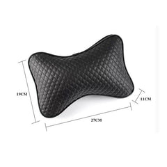 1 pair Luxury Linen material car headrest pillow Unisex Breathable Auto Neck Rest Headrest Cushion Pillows 4 seasons Universal
