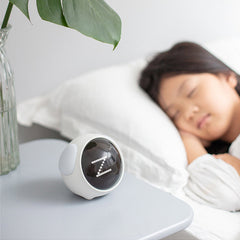 Cute Cartoon Digital Alarm Clock with Light and Emotion Function for Kids