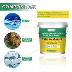 Leak-Proof Sealant, Balcony Roof Waterproof And Leakproof Kitchen Toilet Brick Waterproof Paint