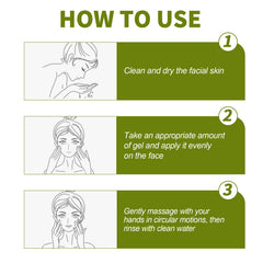 Face Brightening Peeling Gels, Facial Cleansing Exfoliation Skin Pores Hydrating Firming Beauty Gels
