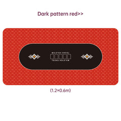 Dezhou playing card pad tablecloth table cushion square round chip rubber cushion playing card table top cushion