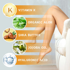 Vitamin K Cream Skin Care For Sore And Swollen Legs Earthworm Leg Vein Massage Cream