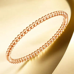 Stainless steel titanium steel bracelet for women non fading electroplated buckle jewelry for women