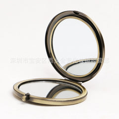 Mini Pocket Cosmetic Compact Mirror Foldable Double Sides Pocket Mirror Girl Beauty Tools