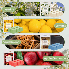 Colorful Eight - scent Scented Wax Cubes Set