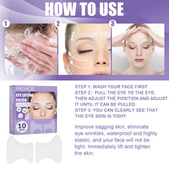 Eye Lifting Patch, Reduces Fine Lines Under Eye Bags Multi-Action Collagen Eye Mask Firming Lift Eye Patch