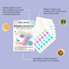 Color Cover Acne Patch, Facial Skin Acne Mild Cover Acne Care Patch