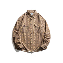 Striped long sleeved shirt for men and women