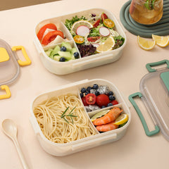 Simple portable sealed microwaveable lunch box lunch box lunch box