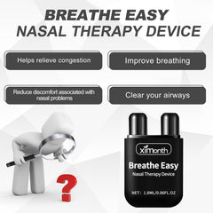 Breathe Easy Nasal Therapy Device, Relieve Nasal Congestion And Nasal Irritation Clean Nasal Passages Body Health Care Inhalants