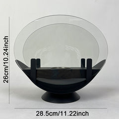Small outdoor alcohol fireplace lamp indoor real fire heating atmosphere desktop rotating flame circular fireplace