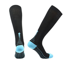 Sports socks black calf socks outdoor cycling socks compression socks skipping rope marathon long tube professional running sock