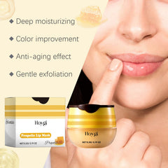 Propolis Lip Mask, Fade Lip Lines, Anti-Crack Lip Balm Moisturizing Lip Care Lip Mask