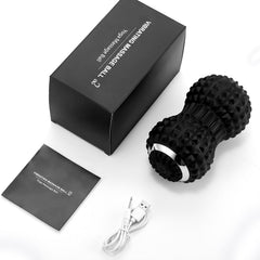 Electric massage peanut ball vibration yoga ball muscle fascia ball silicone ball vibration relaxation ball