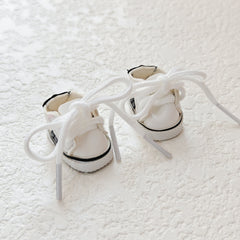 Party Shoes DIY Accessories Labubu Baby Clothes Labubu Rubber Macaron Shoes Fabric One Plush Second Generation