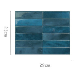 Kitchen oil and high temperature resistant stickers, 3D three-dimensional self-adhesive wall stickers, bathroom