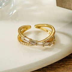 Geometric Open Ring Women's Fashion Simple Ring