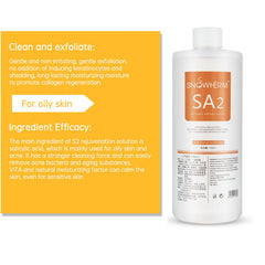 Solution Skin Clear Essence Product Hydra Facial Serum for Hydrafacial Machine Skin Deep Cleaning 400ml