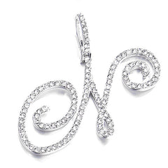 Hip hop accessories grass letter pendant melon seed buckle Cuban chain accessory