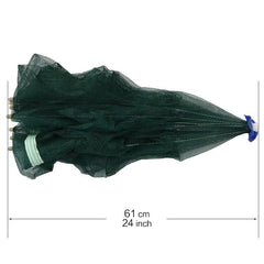 16 Holes Fish Trap Cast Net Cast Folding Fishing Net
