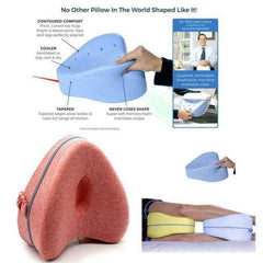 Heart-Shaped Foam Memory Pillow Contour Memory Foam Leg Pillow Orthopaedic Pillow Back Hips Knee Support Relief Back Hips Wedge