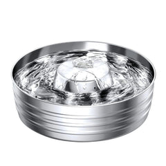 Stainless Steel Smart Pet Water Dispenser with Automatic Circulation and Filtration, Large Capacity Feeder for Cats and Dogs