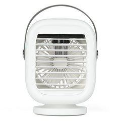 New Water-Cooled Air-Conditioning Fan Household Creative Desktop Small Refrigerator Mini Humidification Spray Fan Lamp