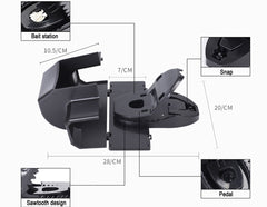 Safe Plastic Tunnel Rat Trap Humane Smart Rat Killer Cage Mice Rodent Animal Control Catch Bait Mouse Trap