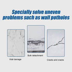 Wall Repair Roller Brush, White Paint Renovation, Moisture And Crack Prevention, Graffiti Cover Repair Wall Paint