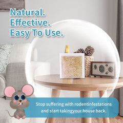 Natural Mouse Rodent Pouch Pest Control Anti Mouse Trap Repel Mice from Nesting & Freshen Air Cinnamon/Peppermint Oils