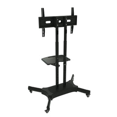 FANCO Universal Rotating TV Stand, suitable for 32-80 inch TVs, with adjustable tilt height and maximum VESA 600x400mm (black)