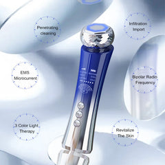 Portable Microcurrent Facial Device Lifting Tighten Wrinkle Removal Skin Care Whitening Handheld Facial Massager