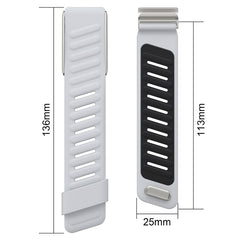 SportFlex Soft-Touch Silicone Wrist Band: a waterproof and sweatproof replacement band that is compatible with the WHOOP 4.0 HRM