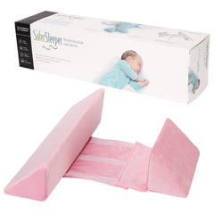Baby side sleeping pillow shaped pillow anti head deviation removable and washable waist protection baby pillow