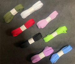 Unique design style shoelaces, flat 8 pairs of 8 color shoelaces
