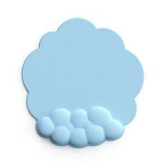 Mouse pad with wrist rest keyboard cloud anti-slip memory foam desktop office gamer mouse wrist rest