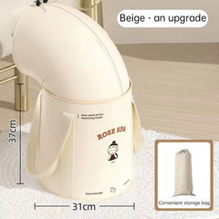 Foldable foot bath bag foot bath basin deep barrel over calf dormitory fumigation foot bath barrel household portable foot bath