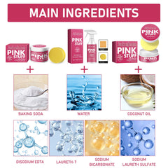 The Miracle Cleaning Paste, Kitchen Fume Cleaning Cream Powerful Multi-Effect Cleaning Oil Stains