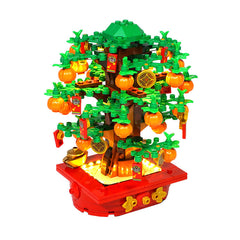 Building block lighting compatible with LEGO 40648 Money Tree Chinese style remote control matching LED lights