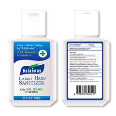 Hand Sanitizer Gel,Kills 99.99% Germs,Long-lasting Anti-Bacterial Quick Drying Liquid Hand Soap,No Water Required 60ML